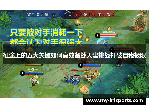 征途上的五大关键如何高效备战天津挑战打破自我极限